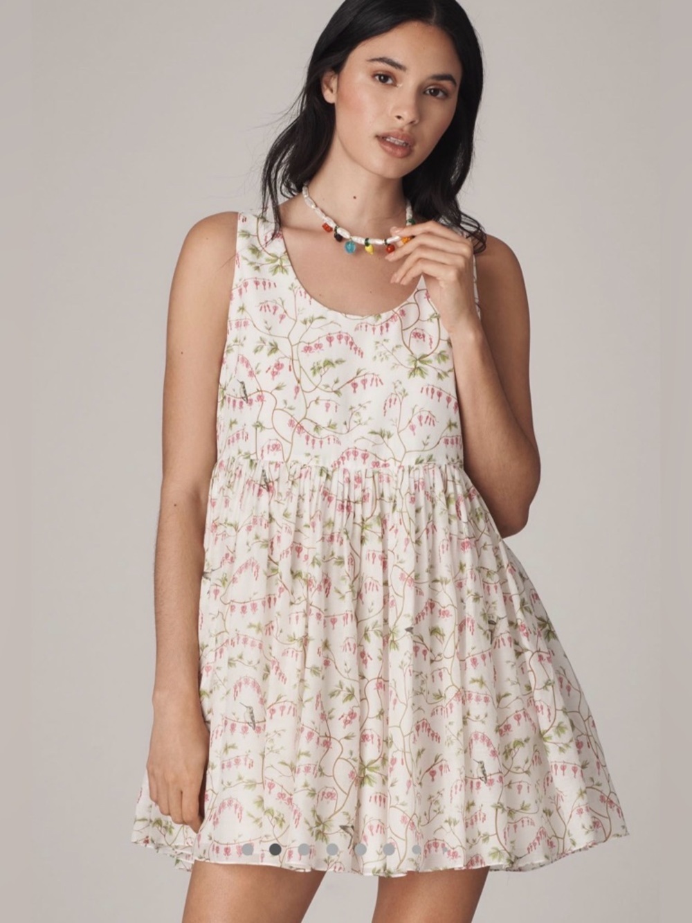 rachel antonoff eliana sleevless babydoll mini dress size xs nwot - Picture 2 of 7